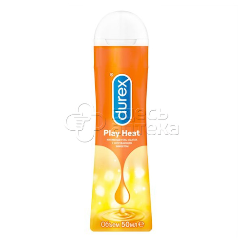 Гель-смазка лубрикант Durex play-heat с согревающим эффектом флакон, 50 мл #1