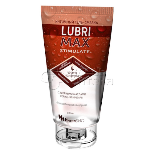 Гель-смазка лубрикант Lubrimax Stimulate 150мл #1