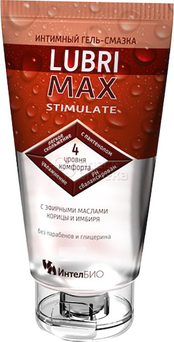 Гель-смазка лубрикант Lubrimax Stimulate 75мл #1