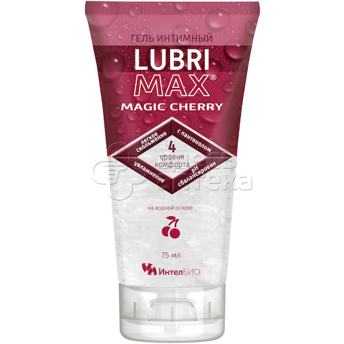 ЛУБРИМАКС (LUBRIMAX) Magic cherry интимный гель-смазка туба, 75 мл #1