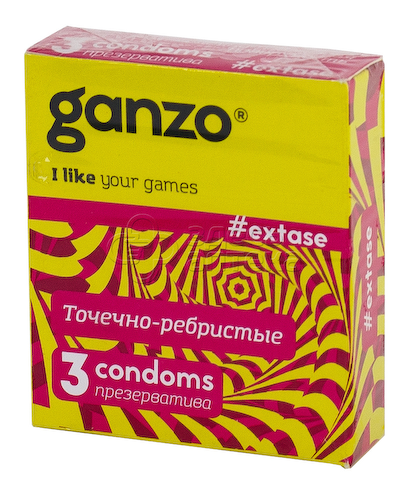 Презервативы Ganzo Extase, 3 шт #1