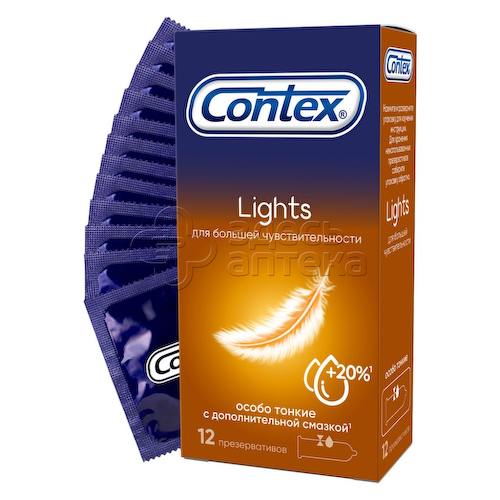Презервативы Контекс Lights, 12 шт #1