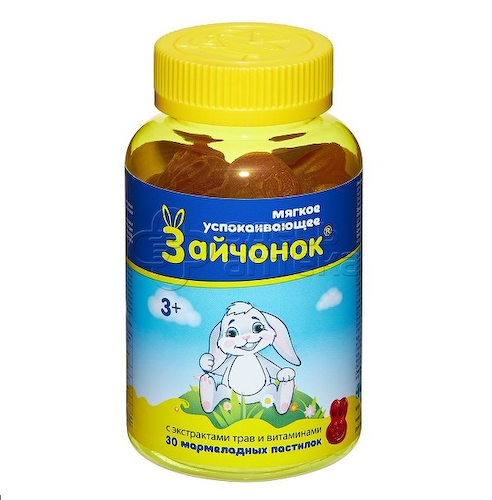 Пастилки жевательные мармеладные Зайчонок 6 г #1