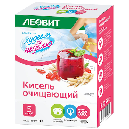 Леовит Кисель Очищающий, 5 порций #1