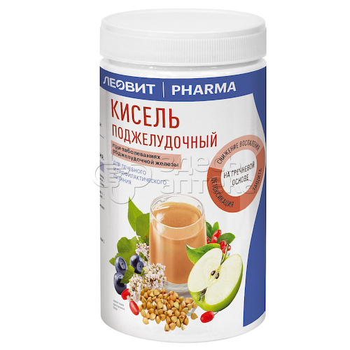 Леовит PHARMA Кисель Поджелудочный банка 400 г #1