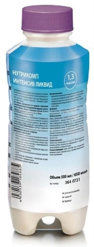 Нутрикомп Интенсив пластиковая бутылка, 500 мл #1