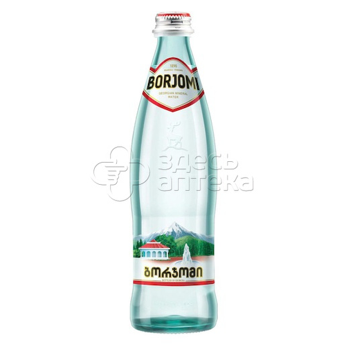Вода минеральная Боржоми стек 0,5л #1