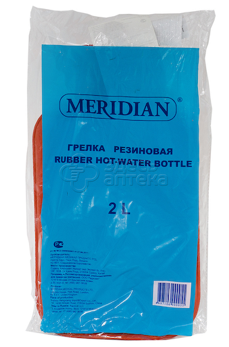 Грелка резиновая Meridian, 2л #1