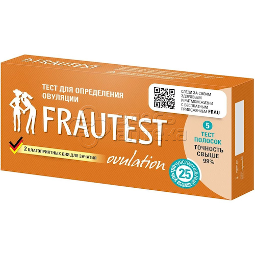 Frautest Ovulation Фраутест Тест на овуляцию, 5шт #1