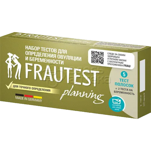 Frautest Planning Тест-полоски № (5+2) на овуляцию и беременность #1
