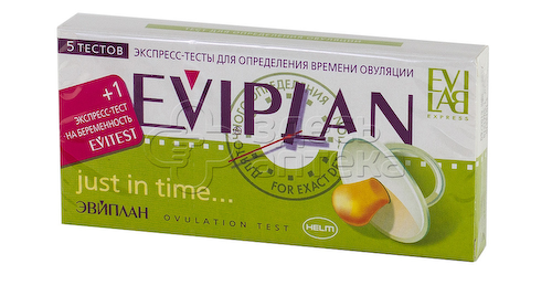 Тест на овуляцию Eviplan 5 шт #1