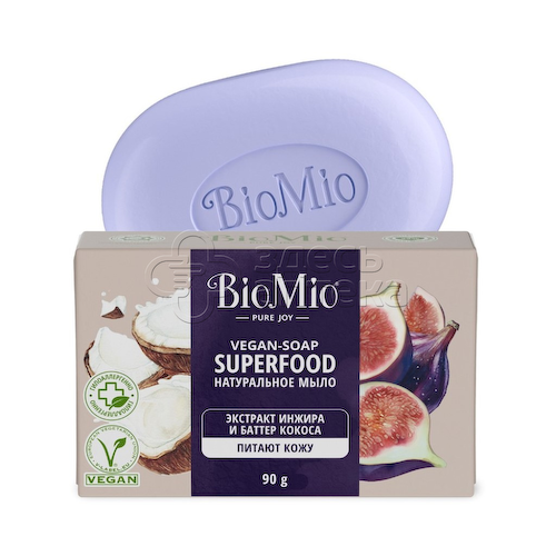 BioMio Туалетное мыло Инжир и кокос, 90 г #1