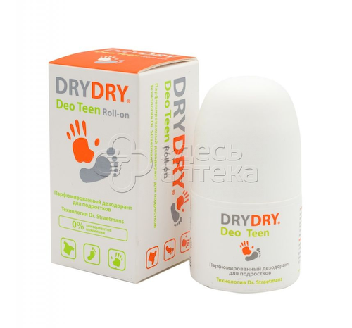 Dry dry deo teen дезодорант парфюмированный 50мл #1