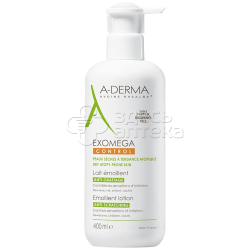 A-derma А-дерма Экзомега Смягчающий лосьон для лица и тела, 400 мл #1
