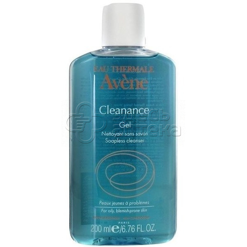 Avene Клинанс Гель для лица очищающий для жирной проблемной кожи, 200 мл #1