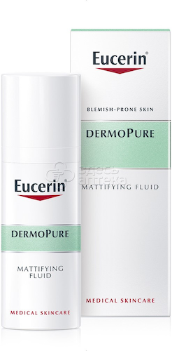 Eucerin Эуцерин DERMOPURE флюид увлажняющий матирующий для проблемной кожи флакон, 50 мл #1