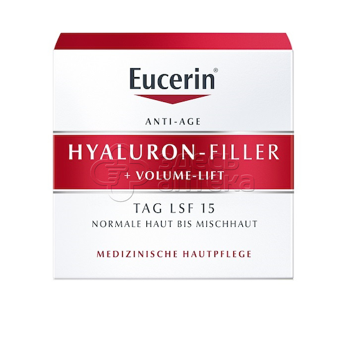 Eucerin Эуцерин Hyaluron-Filler Крем для дневного ухода за нормальной и комбинированной кожей SPF15+UVA #1