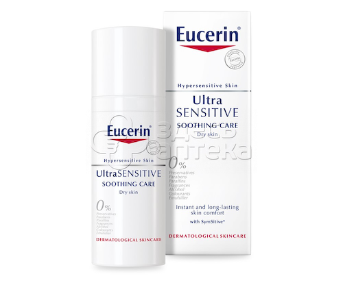 Eucerin Эуцерин ULTRASENSITIVE крем успокаивающий для чувствительной сухой кожи, 50мл #1