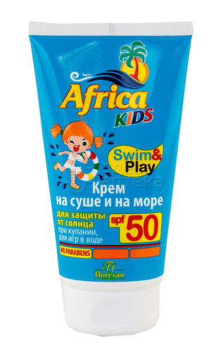 Флоресан Africa Kids детский крем для защиты от солнца SPF50 150мл #1
