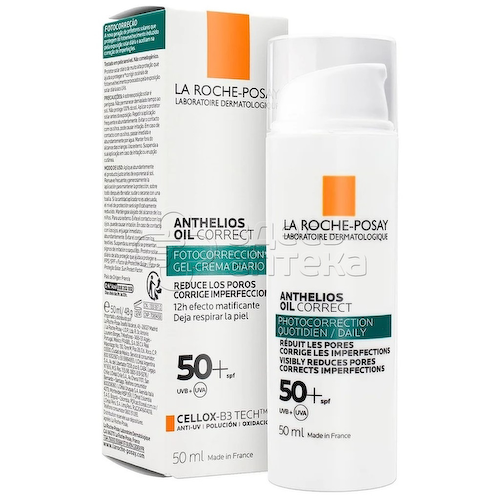 Ля Рош-Позе Антгелиос КРЕМ для Жирной Кожи SPF50 50 мл #1