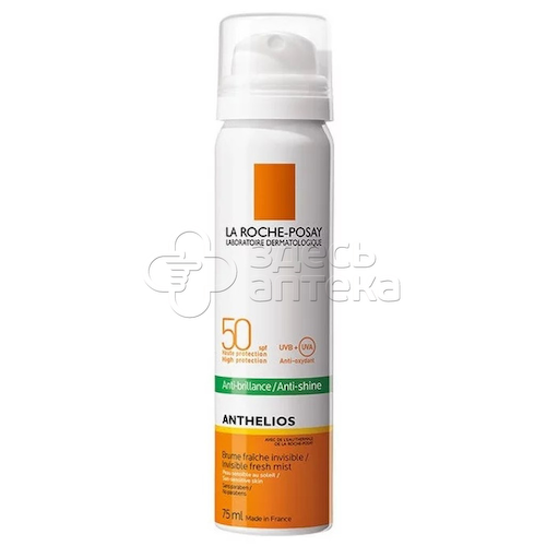 Ля Рош-Позе Антгелиос XL Матирующий спрей-вуаль SPF 50+, 75 мл #1