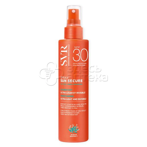 SVR Спрей Безопасное солнце SPF30 для гиперчувств. кожи лица и тела любого типа для детей от 3х лет флакон, 200 мл #1