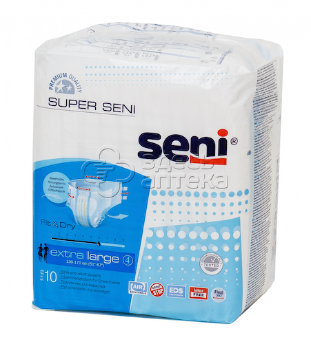 Подгузники д/взрослых Super Seni Air р.XL N10 #1