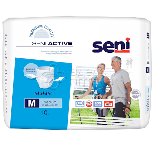 Подгузники-трусы Seni active М N10 #1