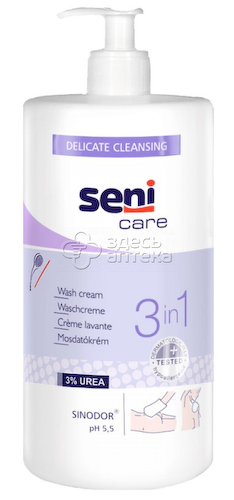 Seni Care крем моющий 3 в 1 500мл #1