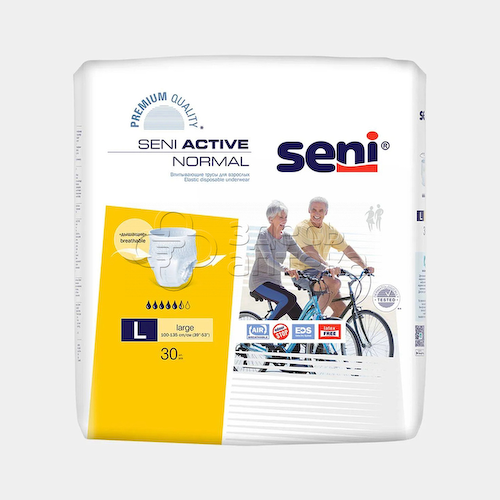 Трусы впитывающие Seni Active Normal д/взрослых разм L N30 #1