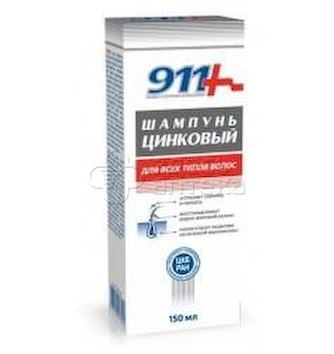 911 – Шампунь цинковый, 150 мл #1