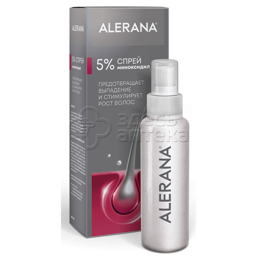 Алерана спрей д/наруж.прим. 5% фл 60 мл #1