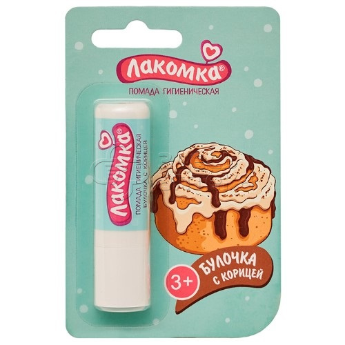 Помада Лакомка Булочка с корицей, 2,8 #1