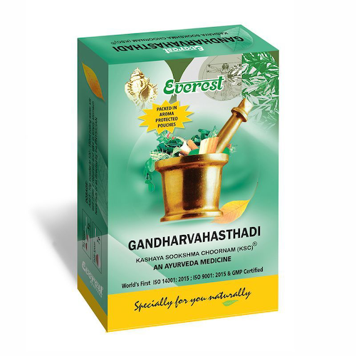 Гандхарвахастади Кашая Сукшма Чурна (100 г), Gandharvahasthadi Kashaya Sookshma Choornam, произв. Everest Ayurveda #1
