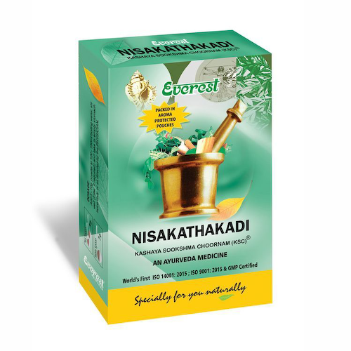 Нишакатхади Кашая Сукшма Чурнам (100 г), Nisakathakadi Kashaya Sookshma Choornam, произв. Everest Ayurveda #1