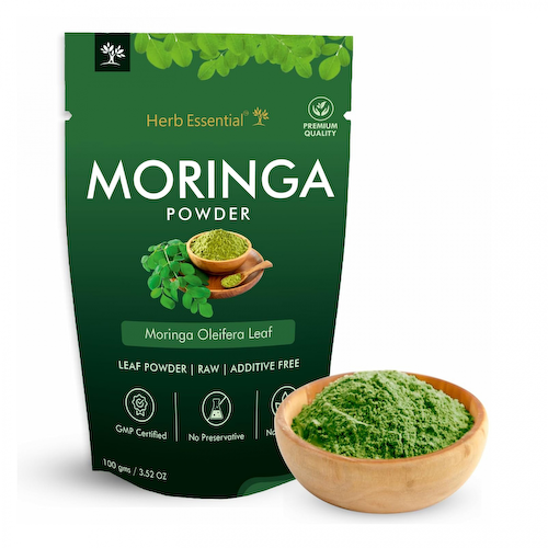 Порошок Моринги (100 г), Moringa Powder, произв. Herb Essential #1