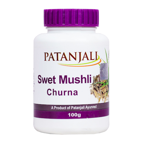 Сафед Мусли Чурна (100 г), Swet Mushli Churna, произв. Patanjali #1