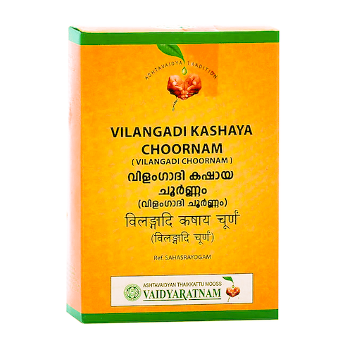 Вилангади Кашая Чурнам (50 г), Vilangadi Kashaya Choornam, произв. Vaidyaratnam #1