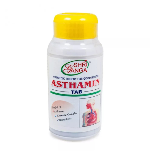 Астамин (100 таб), Asthamin, произв. Shri Ganga Pharmacy #1
