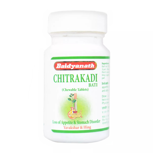 Читракади Вати (80 таб, 300 мг), Сhitrakadi Bati, произв. Baidyanath #1