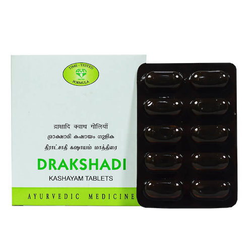 Дракшади Кашаям (100 таб), Drakshadi Kashayam Tablets, произв. AVN #1