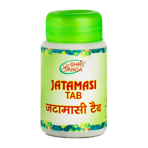 Джатамаси (60 таб, 500 мг), Jatamasi, произв. Shri Ganga Pharmacy #1