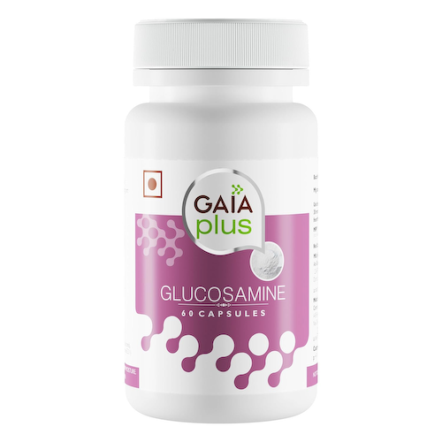 Глюкозамин (60 кап, 450 мг), Glucosamine, произв. Gaia #1