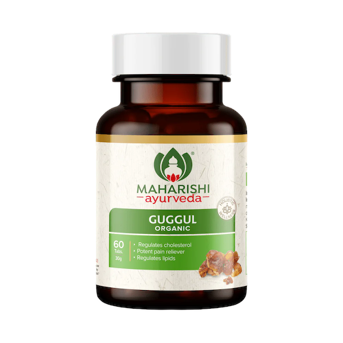 Гуггул (60 таб, 500 мг), Organic Guggul, произв. Maharishi Ayurveda #1
