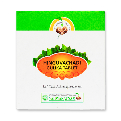 Хингувачади Гулика (100 таб), Hinguvachadi Gulika, произв. Vaidyaratnam #1