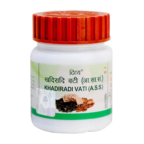 Кхадиради Вати (80 таб), Khadiradi Vati, произв. Patanjali #1
