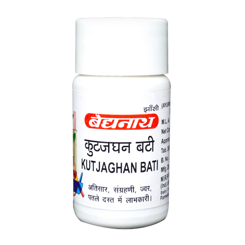 Кутджагхан Вати (40 таб, 375 мг), Kutjaghan Bati, произв. Baidyanath #1