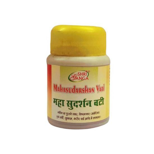 Махасударшан Вати (60 таб), Mahasudarshan Vati, произв. Shri Ganga Pharmacy #1