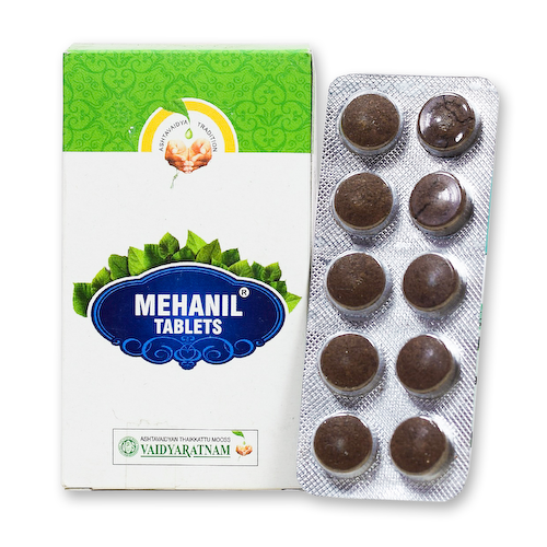 Механил (100 таб), Mehanil Tablets, произв. Vaidyaratnam #1
