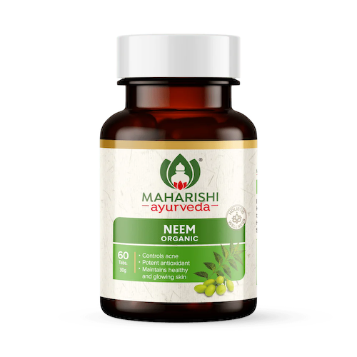 Органический Ним (60 таб, 500 мг), Organic Neem, произв. Maharishi Ayurveda #1